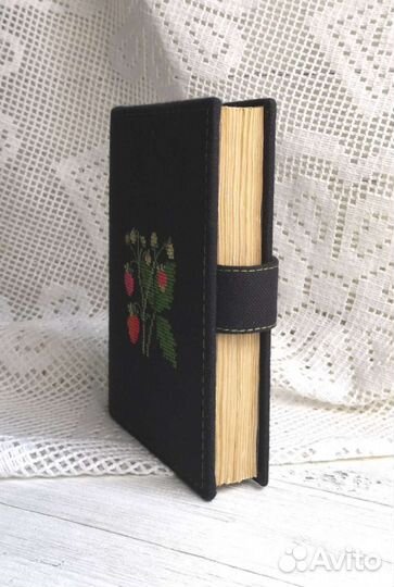 Блокнот ручной работы Земляника