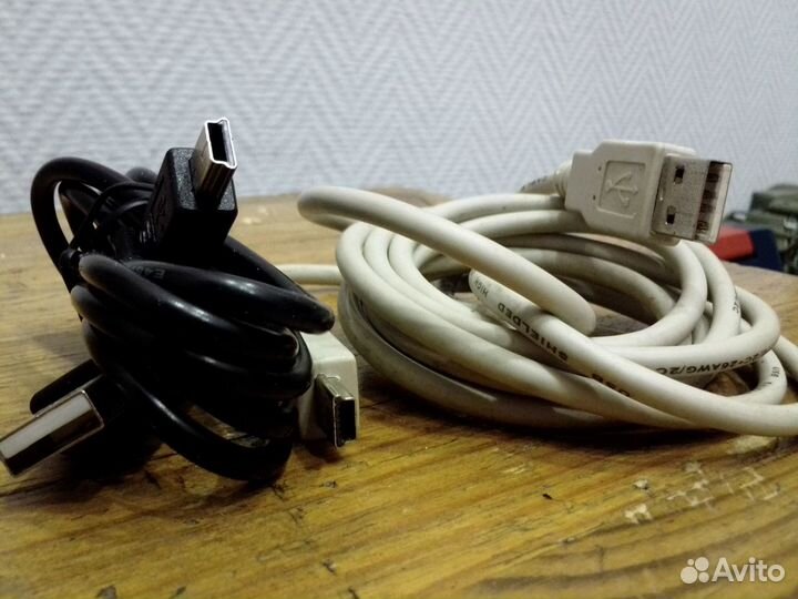 Кабели компьютерные разные