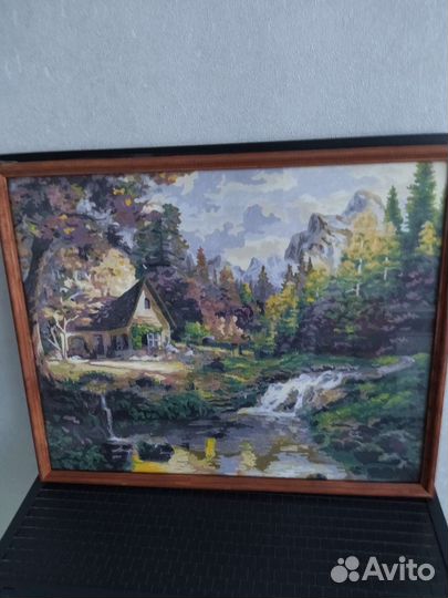 Картина по номерам готовая