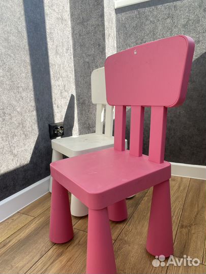 Детские стулья IKEA mammut