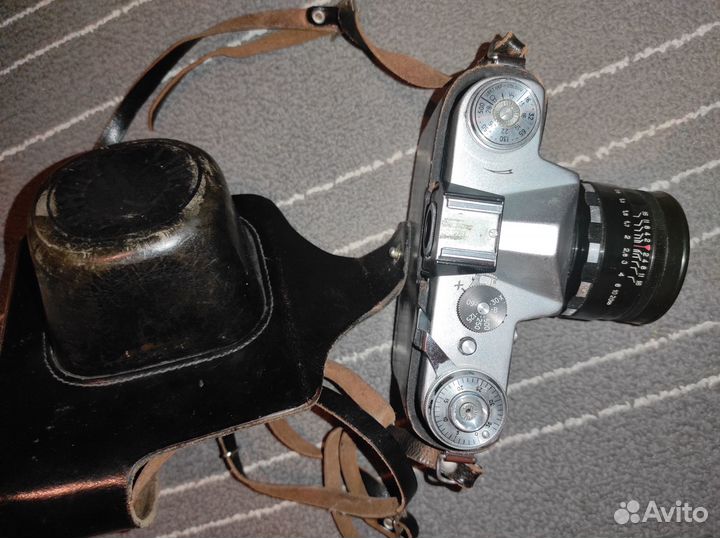 Фотоаппарат зенит зоркий фотовспышка