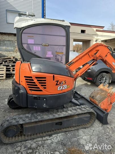 Мини-экскаватор Hitachi EX20U-3, 2008