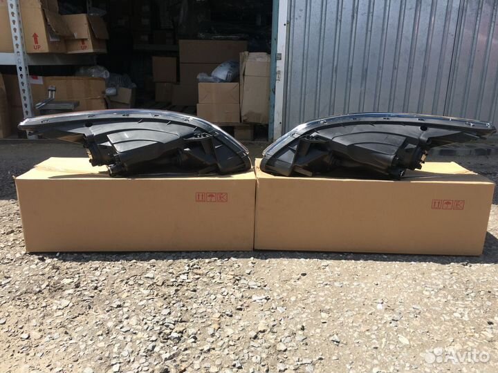 Фара правая Hyundai Solaris 2014 - 2017 линза