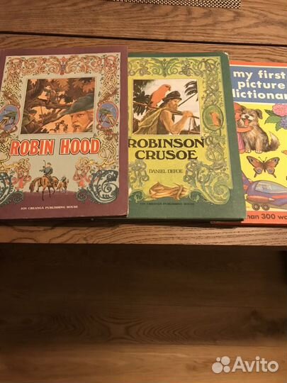 Детские книги на английском 1989 год