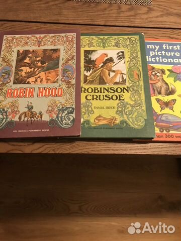 Детские книги на английском 1989 год