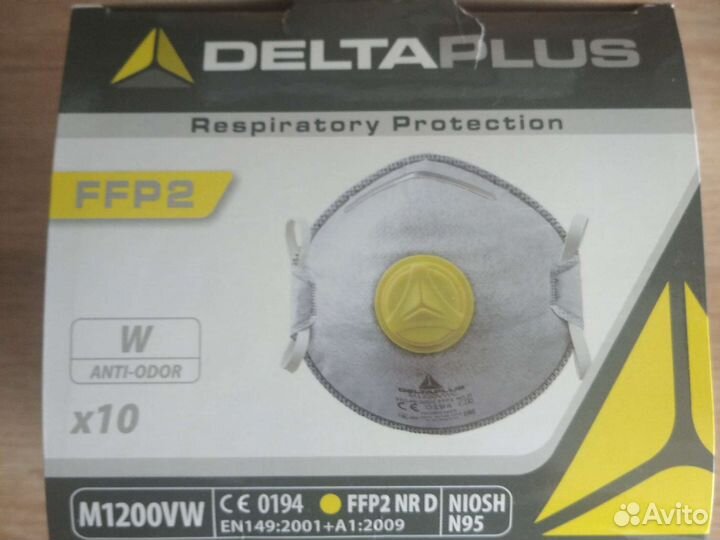 Респиратор M1200VC FFP2 DeltaPlus