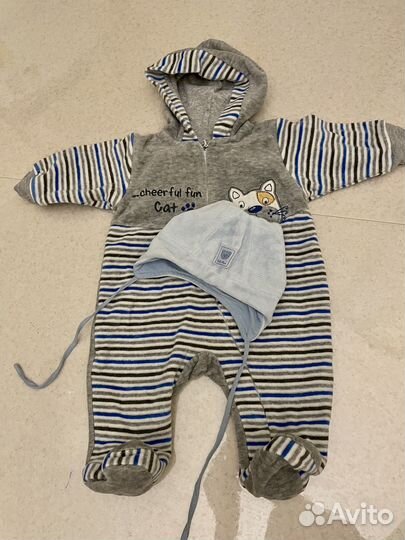 Пакет вещей для мальчика 1-3 мес