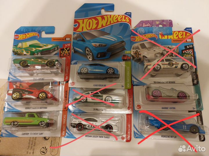 Модели Hot Wheels, Matchbox, Johnny Lightning