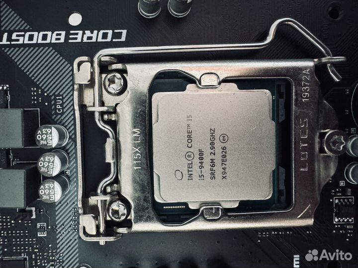 Мат. плата и проц i5 9400f