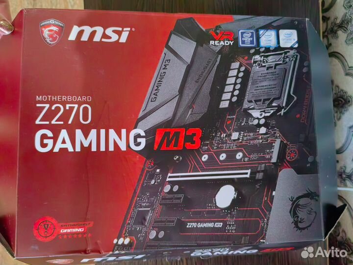 Материнская плата msi z270 с процессором
