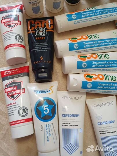 Защитные восстанавливающие крема, спреи и пасты