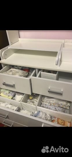 Комод детский с пеленальным столиком