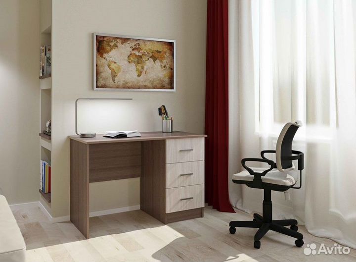 Стол письменный Ясень шимо