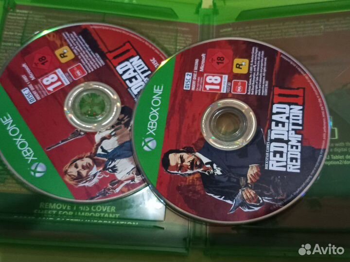 Игры на xbox one диск Red dead redemption 2