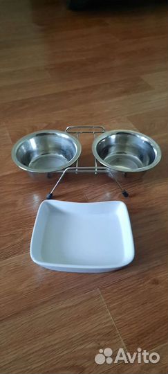 Миски для кошек на подставке