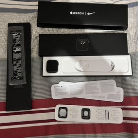 Часы apple watch se 44 mm nike