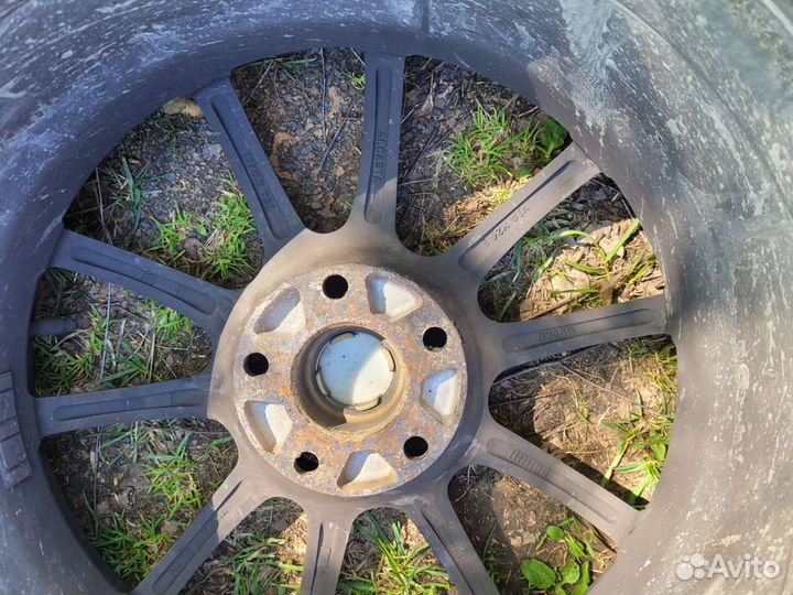 Литые диски r17 5x114 3 с резиной бу