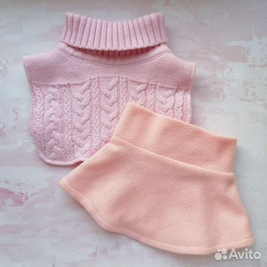 Детские шапки и манишки 5-7 лет