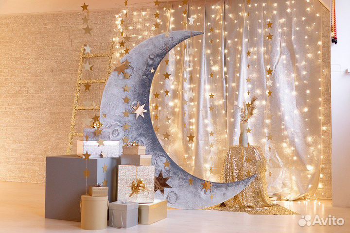 Полумесяц декорация