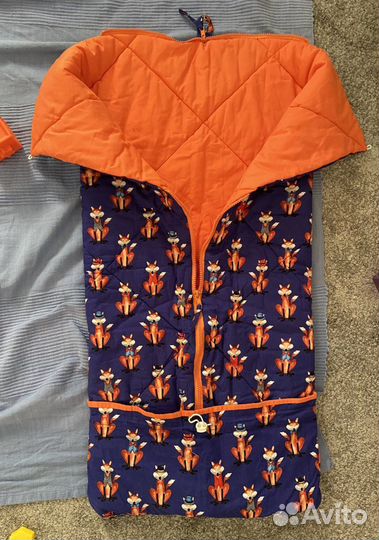 Детский конверт на выписку демисезонный