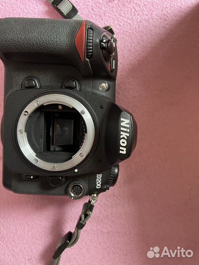 Зеркальный фотоаппарат nikon d200