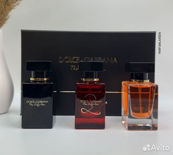 Подарочный набор Dolce Gabbana The One 3 x 30 ml