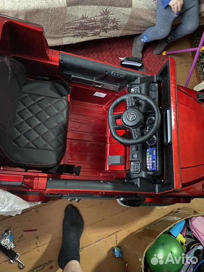 Детский электромобиль mercedes benz g63 amg