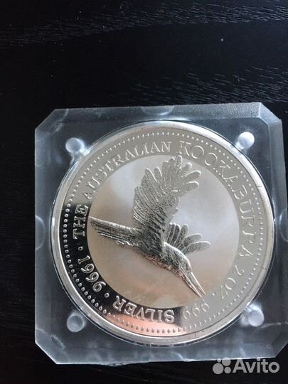 Монета Австралия 2 доллара 1996 серебро