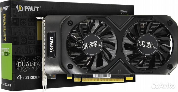 Palit GeForce GTX 1050 Ti dual OC