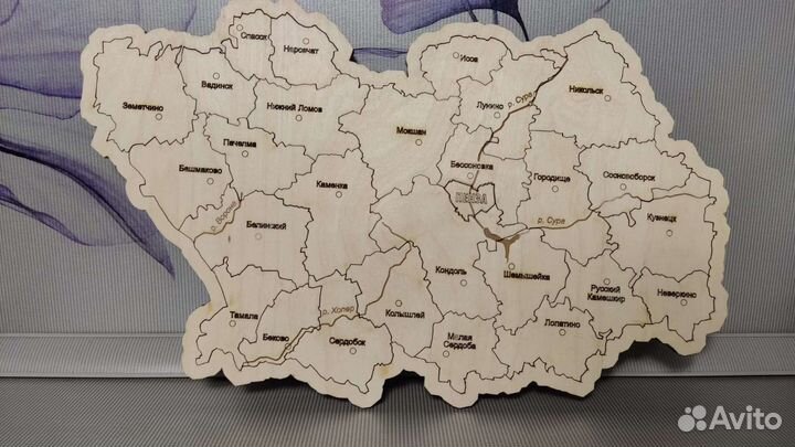 Карта пазл