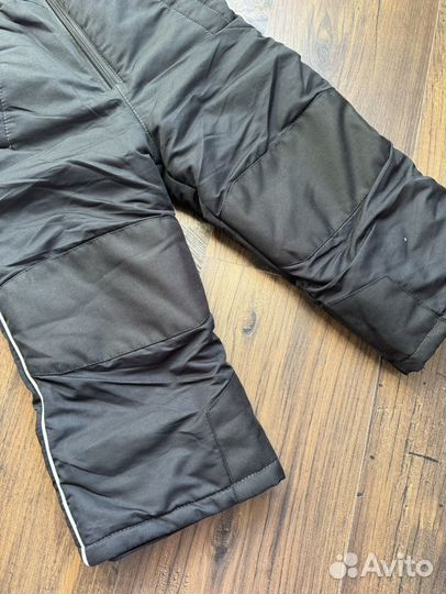 Полукомбинезон зима штаны зимние 92