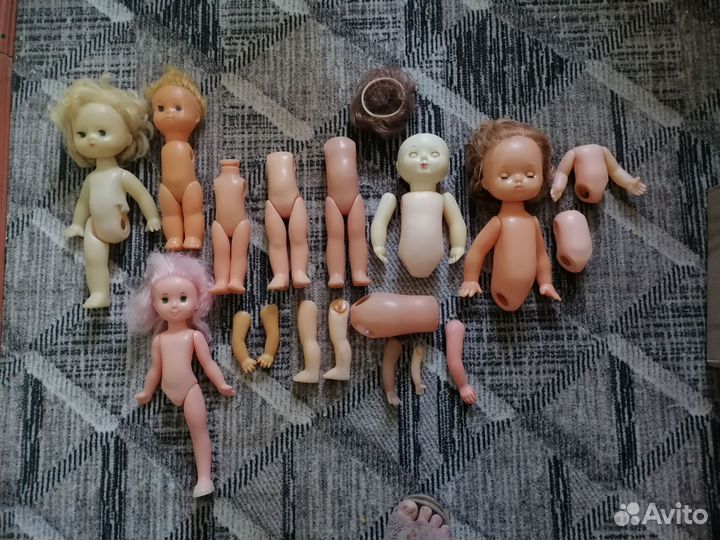 Кукла СССР, запчасти