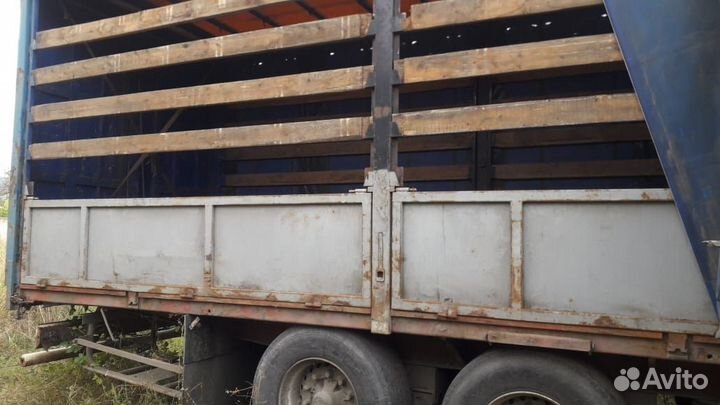 Полуприцеп тентованный Krone SD, 2002