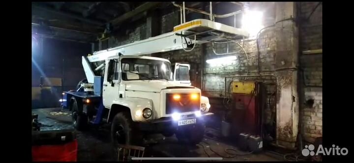 Водитель машинист, автовышки газ 3308