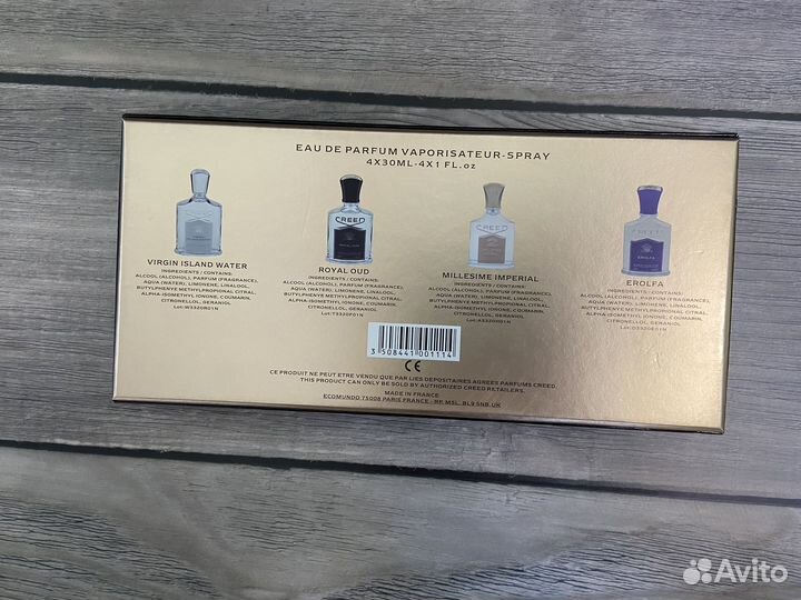 Подарочный парфюм Creed мужские духи