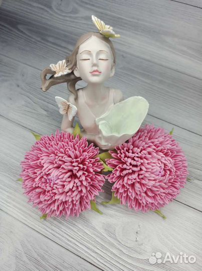 Банты-хризантемы из фоамирана