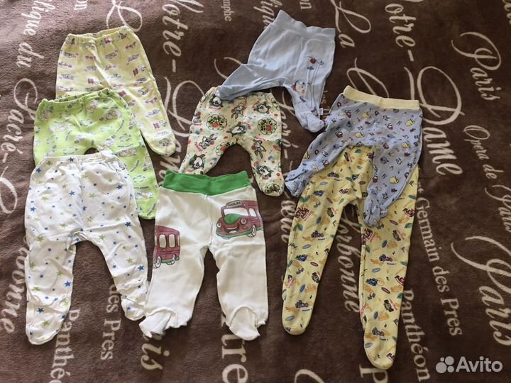 Детские вещи пакетом на мальчика от0 до года10фото