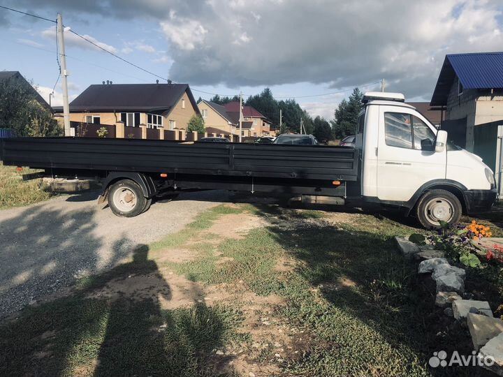 Грузоперевозки газель 6 метров бортовая открытая