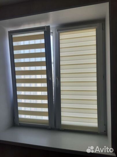 Жалюзи рулонные день-ночь