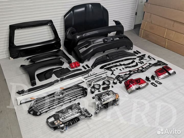 Рестайлинг Toyota Land Cruiser 200 в 2016 Качество