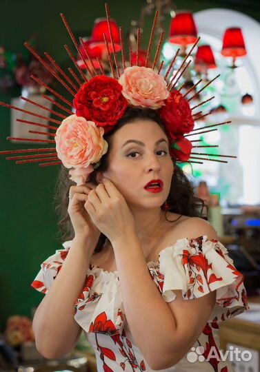 Розы ободок