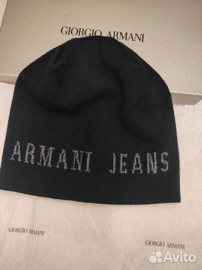 Шапки Armani jeans, Emporio Armani оригинал шерсть