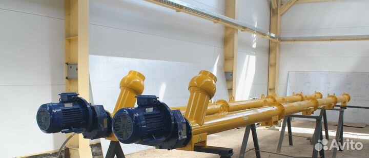 Шнековые транспортёры, винтовые конвейеры