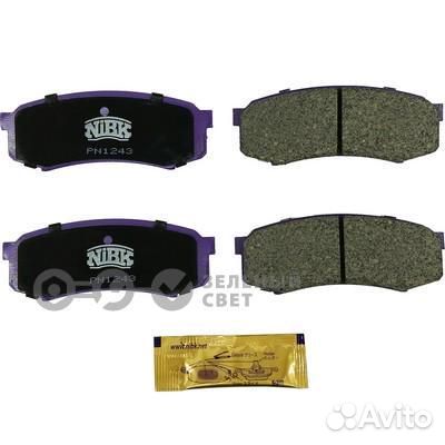 Nibk PN1243 Колодки тормозные задние toyota LC 70