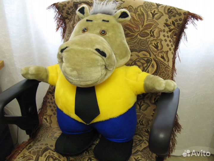 Мягкая игрушка Бегемот