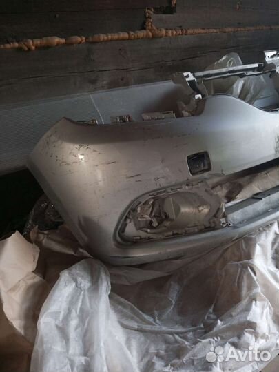 Бампер передний renault logan 2016