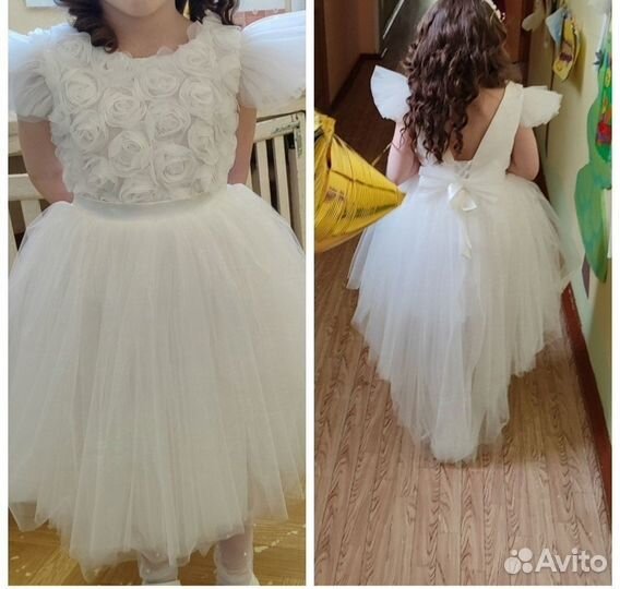 Платье для девочки нарядное 122