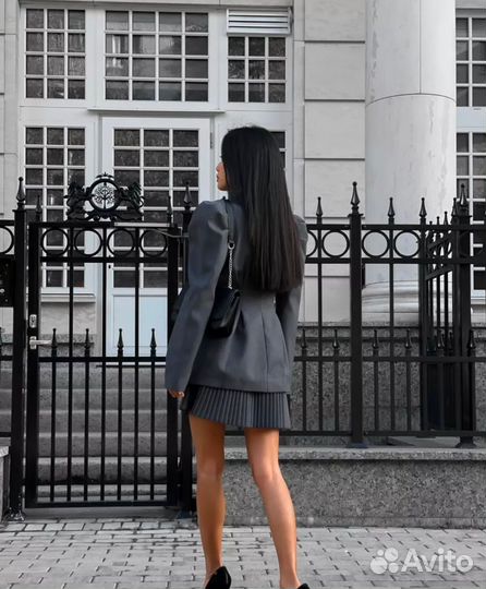 Платье-пиджак с юбкой