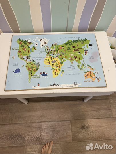 Столик песочница Boofee (световой)