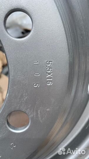 Диск SRW Газель новый 1200кг Китай проваренный